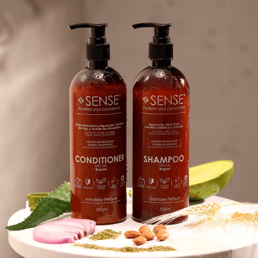 Kit Special Repair (Shampoo Granate Perfum + Conditioner Amatista Perfum) x 500 mL